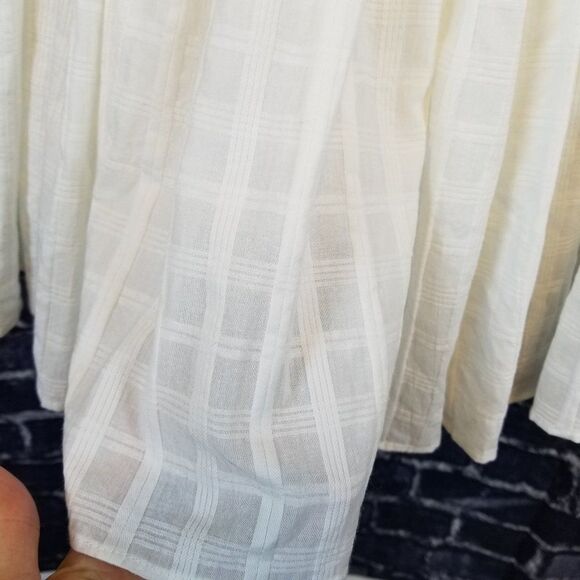 Ivory Mable Baby doll Dress with Balloon Sleeves Size Small - Picture 6 of 8